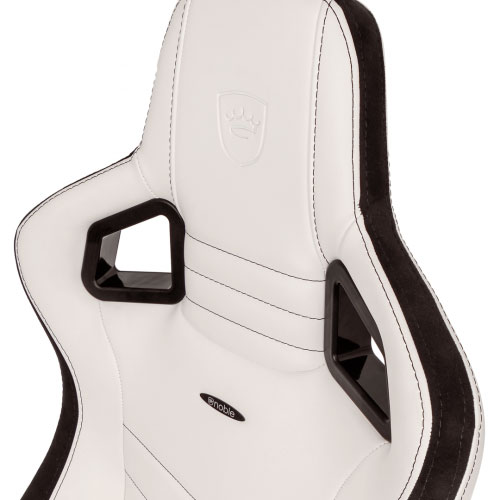 Покупка Крісло NOBLECHAIRS EPIC White/Black (NBL-PU-WHT-001)