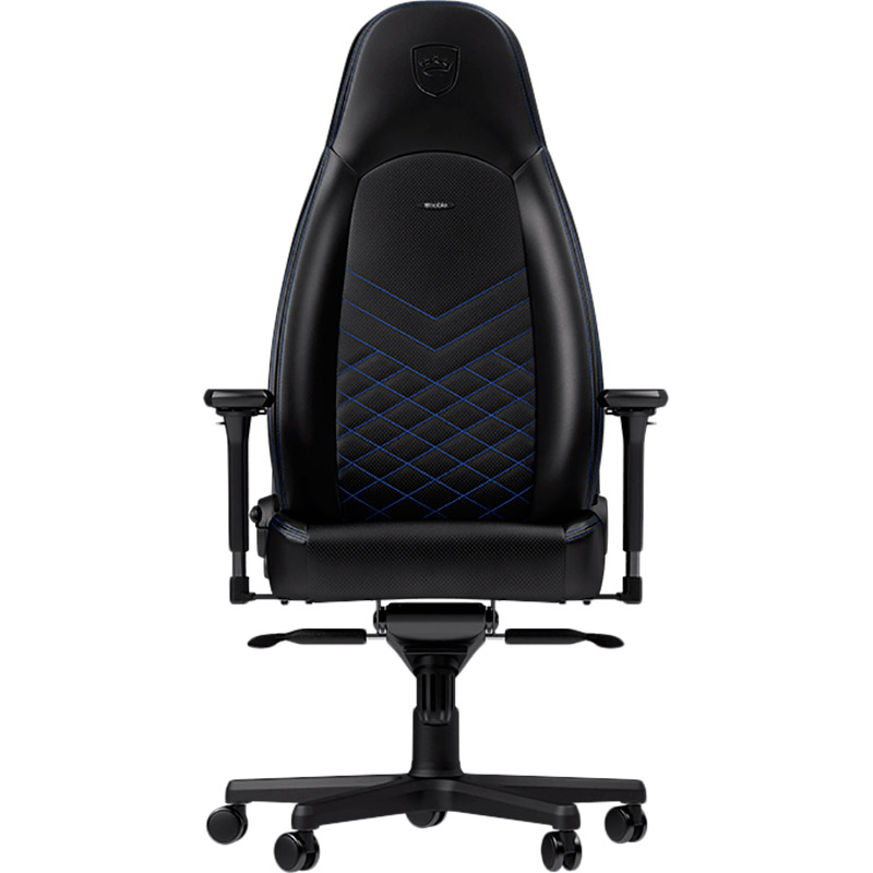 Кресло NOBLECHAIRS ICON Black/Blue (NBL-ICN-PU-BBL) Тип для геймера