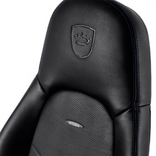 Кресло NOBLECHAIRS ICON Black/Blue (NBL-ICN-PU-BBL)