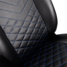 Кресло NOBLECHAIRS ICON Black/Blue (NBL-ICN-PU-BBL)