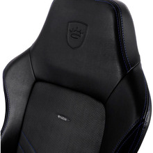 Крісло NOBLECHAIRS HERO Black/Blue (NBL-HRO-PU-BBL)