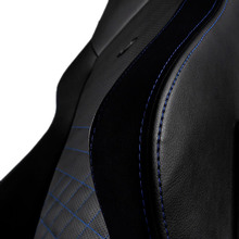 Крісло NOBLECHAIRS HERO Black/Blue (NBL-HRO-PU-BBL)