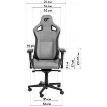 Крісло GT RACER X-8005 Light Blue / Black