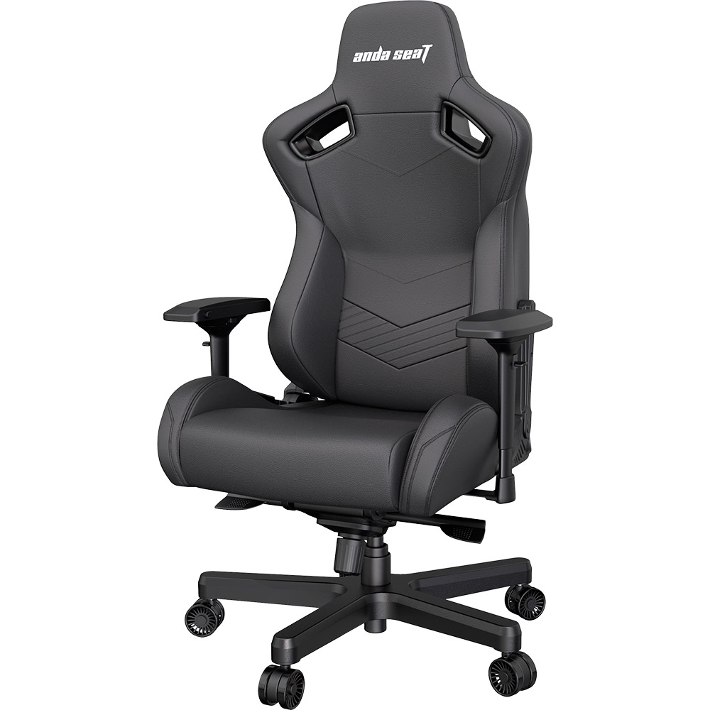 Кресло ANDA SEAT Kaiser 2 Black Size XL (AD12XL-07-B-PV-B01) Материал обивки кожзаменитель