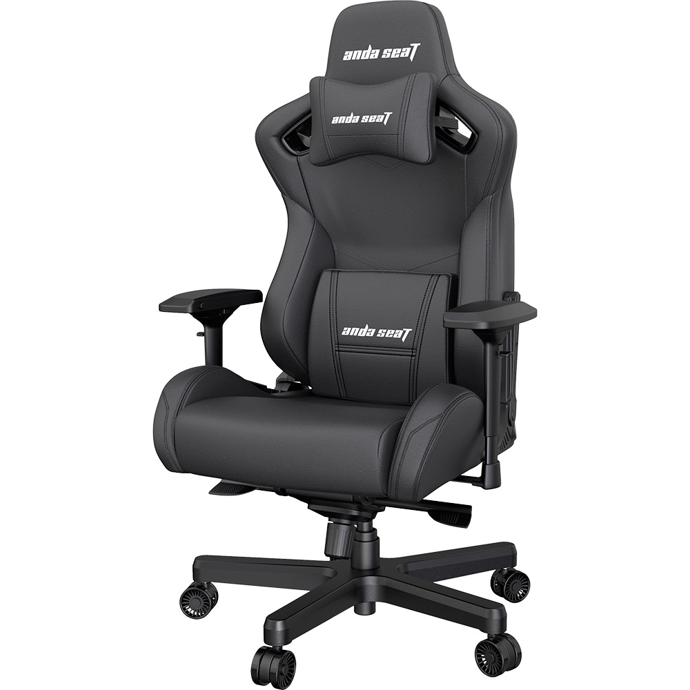 Кресло ANDA SEAT Kaiser 2 Black Size XL (AD12XL-07-B-PV-B01) Тип для геймера