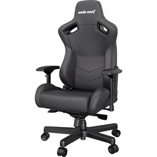 Кресло ANDA SEAT Kaiser 2 Black Size XL (AD12XL-07-B-PV-B01)