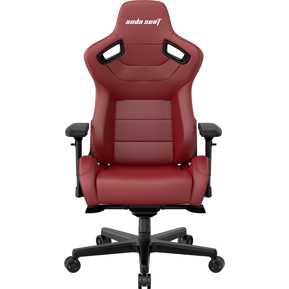 Кресло ANDA SEAT Kaiser 2 Black/Maroon Size XL (AD12XL-02-AB-PV/C-A05)