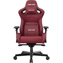 Кресло ANDA SEAT Kaiser 2 Black/Maroon Size XL (AD12XL-02-AB-PV/C-A05)