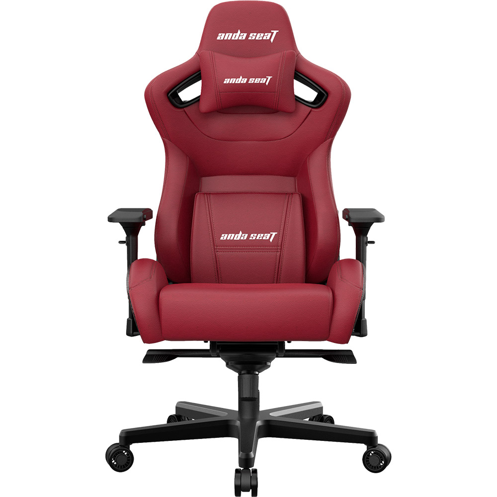 Кресло ANDA SEAT Kaiser 2 Black/Maroon Size XL (AD12XL-02-AB-PV/C-A05) Основание кресла крестовина с роликами