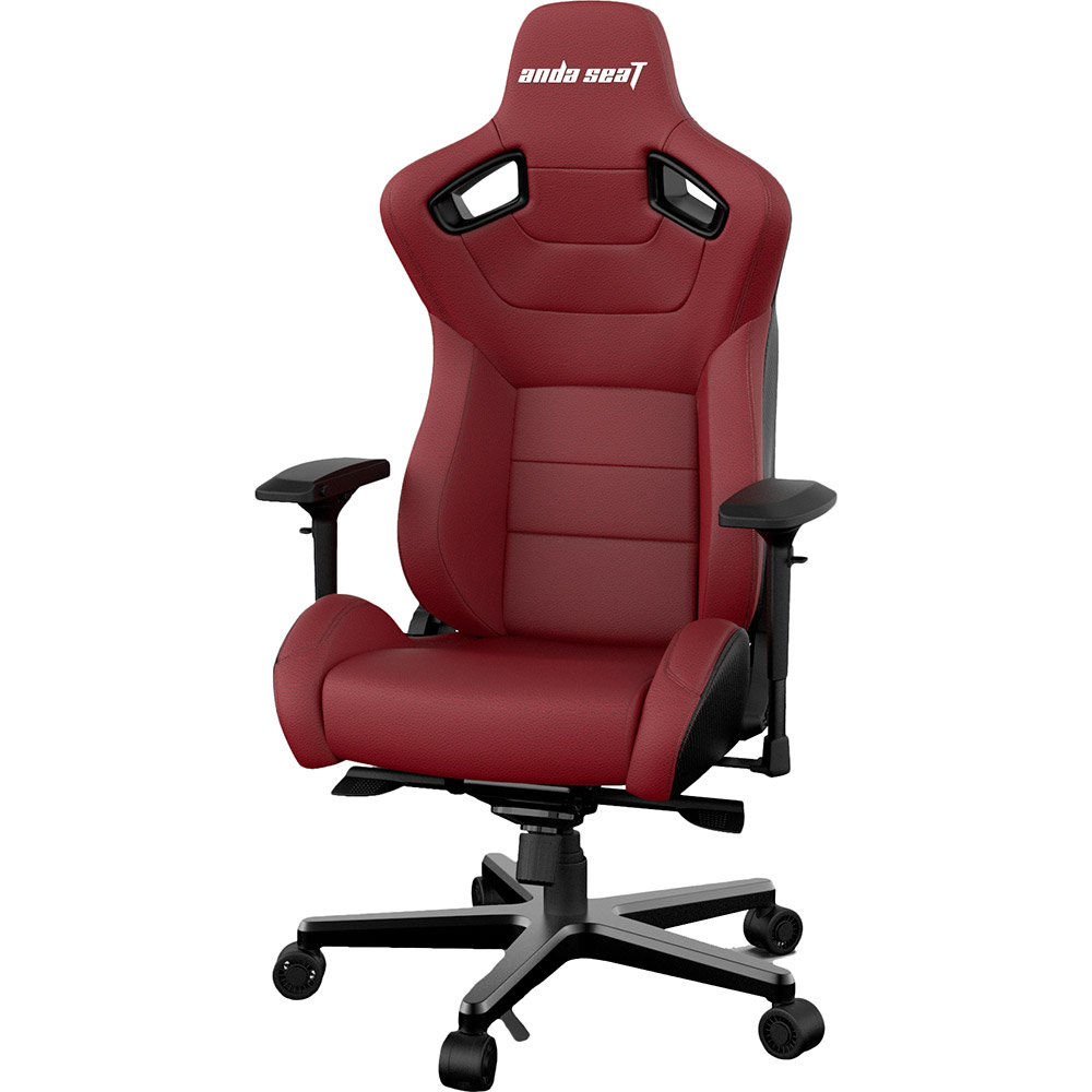 Фото Кресло ANDA SEAT Kaiser 2 Black/Maroon Size XL (AD12XL-02-AB-PV/C-A05)