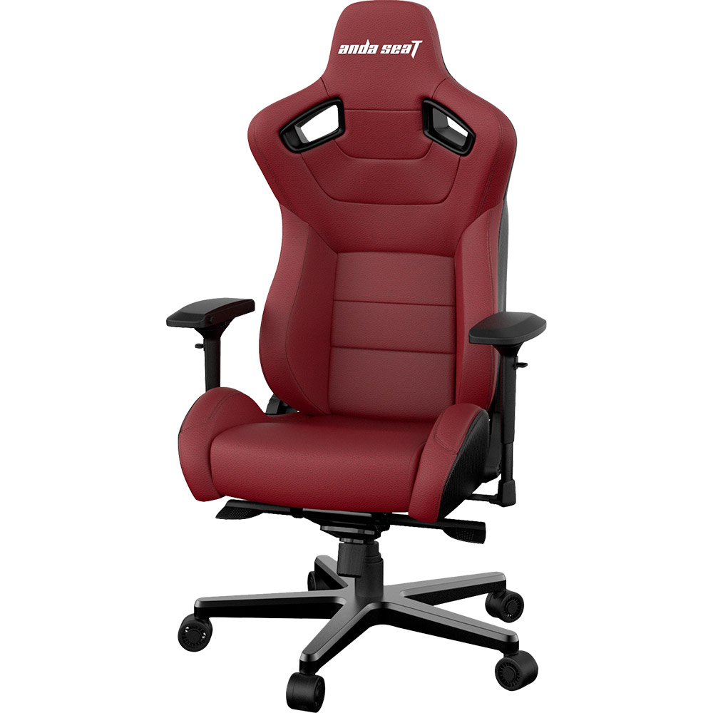 Заказать Кресло ANDA SEAT Kaiser 2 Black/Maroon Size XL (AD12XL-02-AB-PV/C-A05)