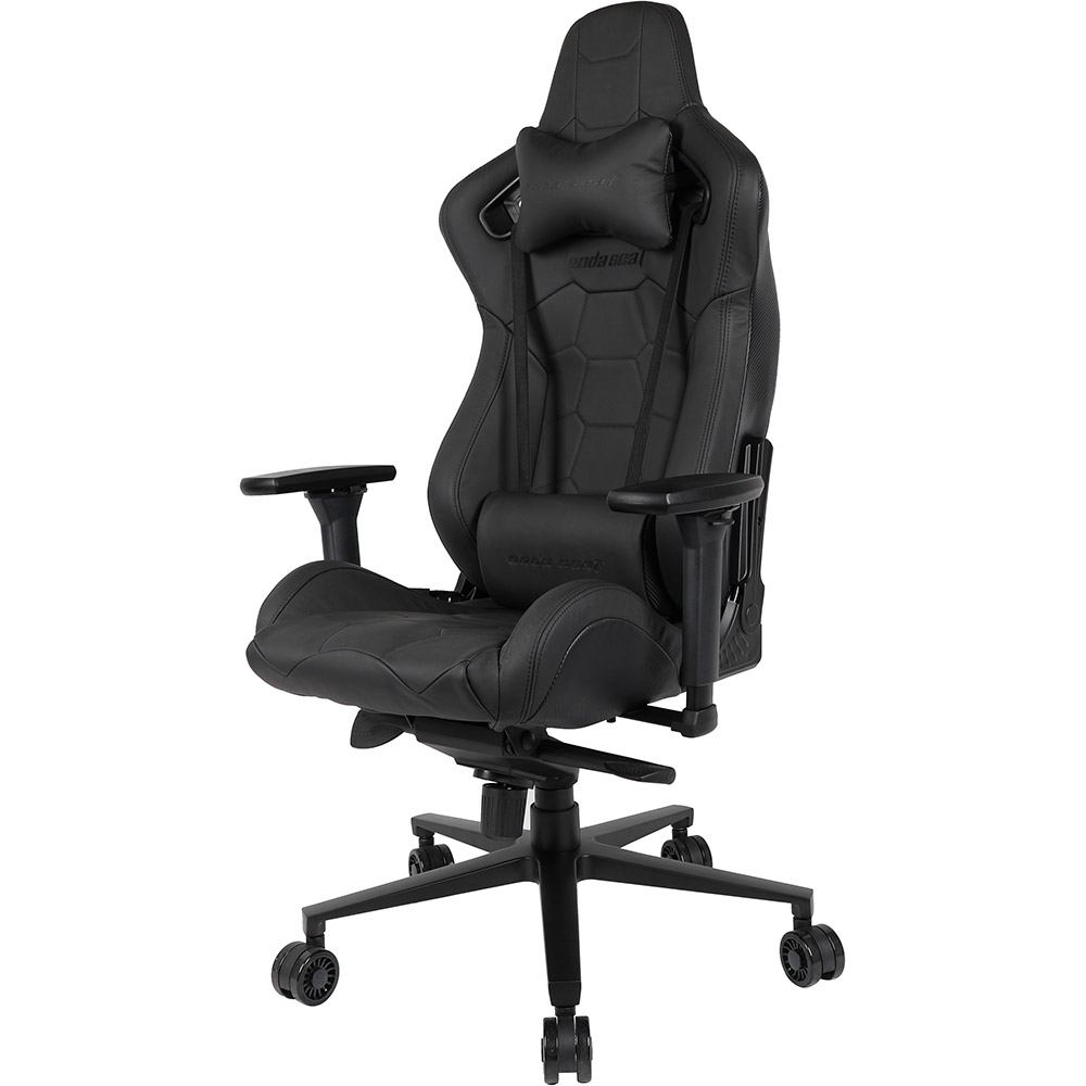 Кресло ANDA SEAT Dracula Black Size M (AD14-DS-03-B-L/C-B01) Материал обивки кожа