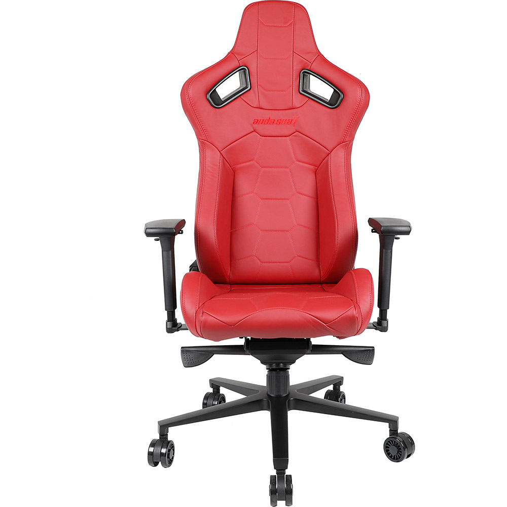 Крісло ANDA SEAT Dracula Black/Red Size M (AD14-DS-03-RB-L/C-R01) Матеріал корпусу метал