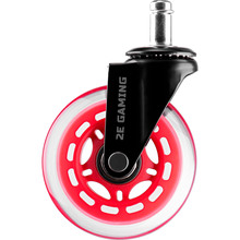 Комплект роликов 2E Gaming Speed Red 76 мм 5 шт (2E-GWH-001-RD)