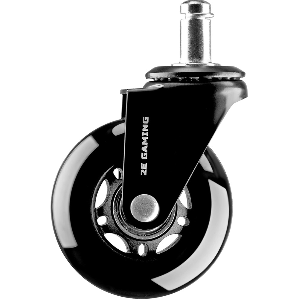 Комплект роликов 2E Gaming UNIVERSAL 64 мм 5 шт Black (2E-GWH-003-BK) Тип ролики для офисных кресел