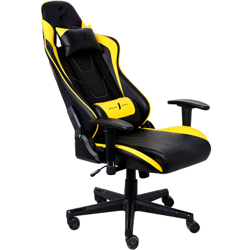 Крісло 1STPLAYER FK2 Black-Yellow Матеріал оббивки інший