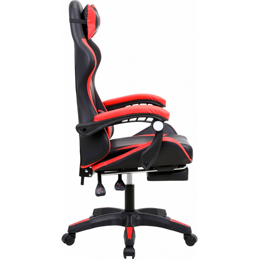 Крісло GT RACER X-2323 Black / Red Матеріал оббивки шкірозамінник