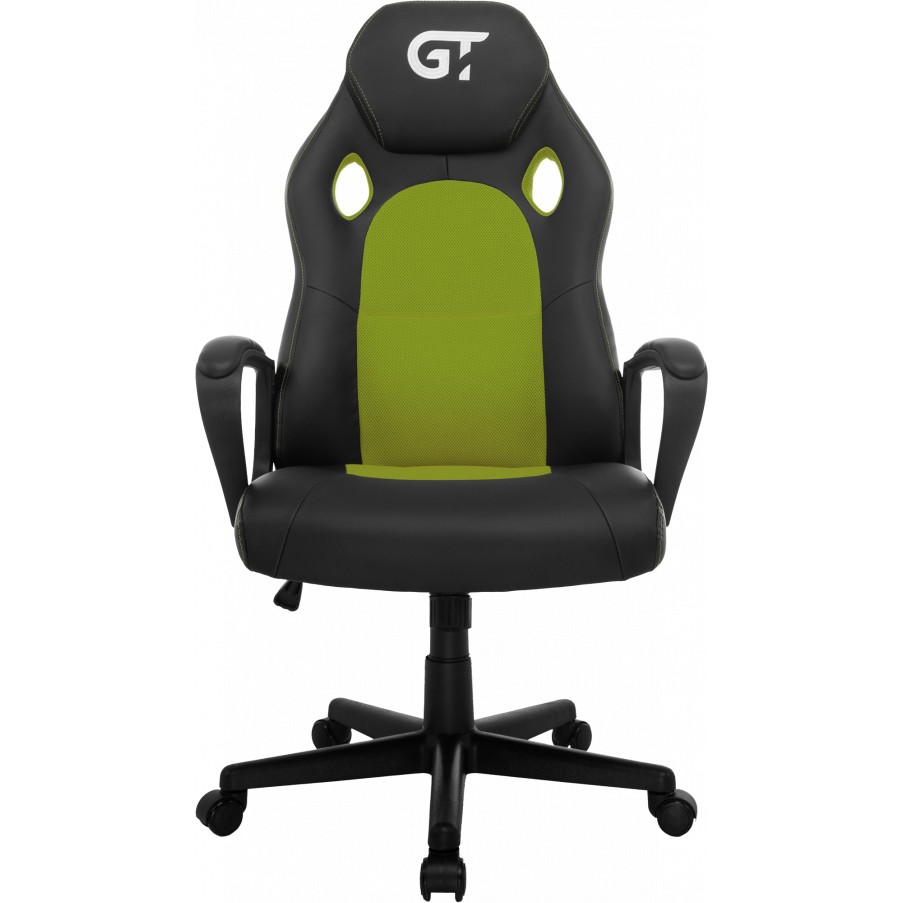 

Кресло GT RACER X-2640 Black/Green, X-2640 Black/Green