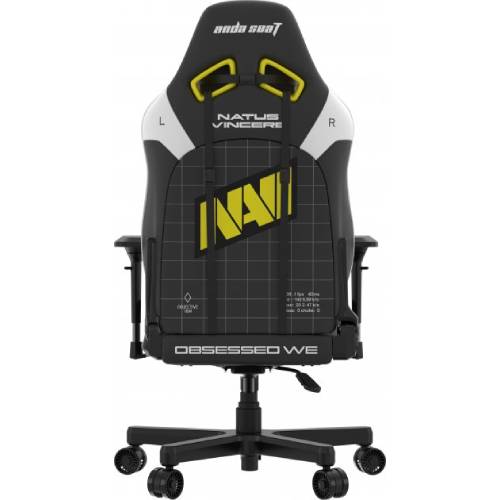 Крісло ANDA SEAT Navi Edition Black Size XL (AD19-04-BW-PV) Тип для геймера