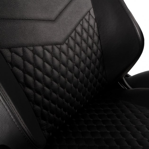 Кресло NOBLECHAIRS HERO Real Leather Black (NBLHRORLBLA) в