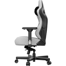 Крісло ANDA SEAT Kaiser 3 Size XL Grey Fabric (AD12YDC-XL-01-G-PVF)