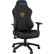 Крісло ANDA SEAT Phantom 3 Size L Black & Gold (AD18Y-06-B-PVC)