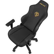 Крісло ANDA SEAT Phantom 3 Size L Black & Gold (AD18Y-06-B-PVC)