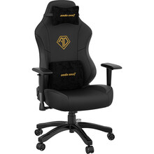 Крісло ANDA SEAT Phantom 3 Size L Black & Gold (AD18Y-06-B-PVC)