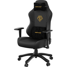 Крісло ANDA SEAT Phantom 3 Size L Black & Gold (AD18Y-06-B-PVC)