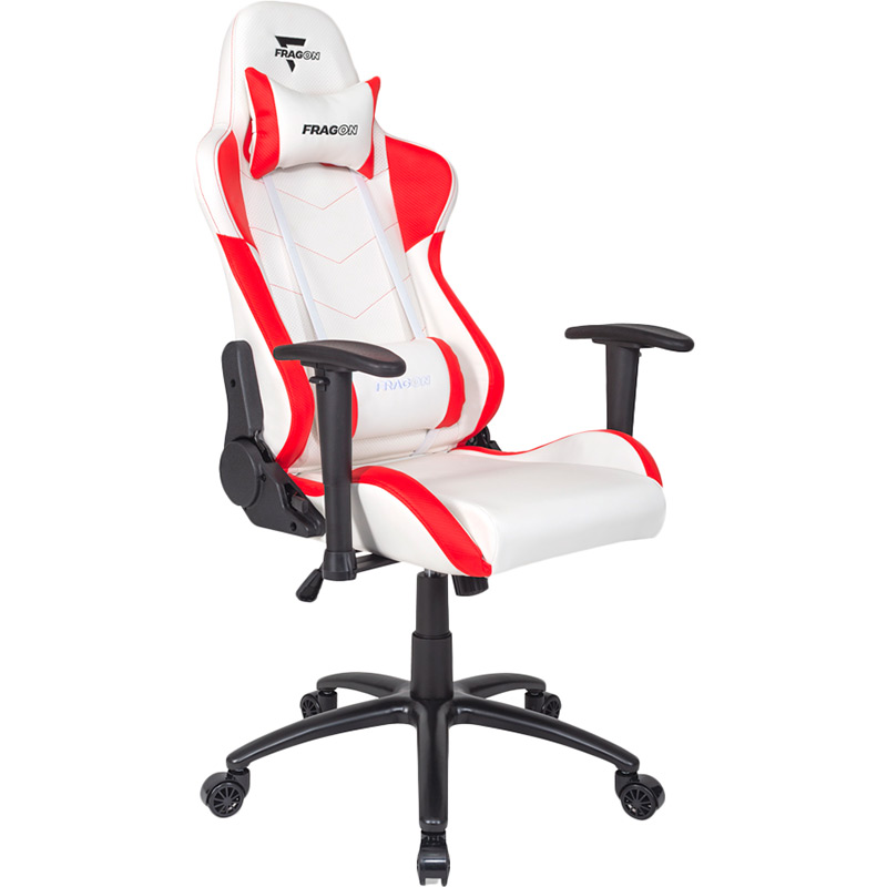 Крісло FRAGON 2X series White/Red (FGLHF2BT2D1221RD1) Тип для геймера