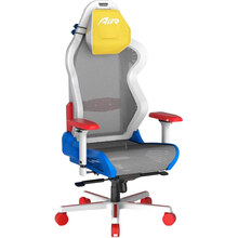 Кресло DXRACER Air PRO White-Blue-Red-Yellow (AIR-R1S-WRB.G-B3-NVF)