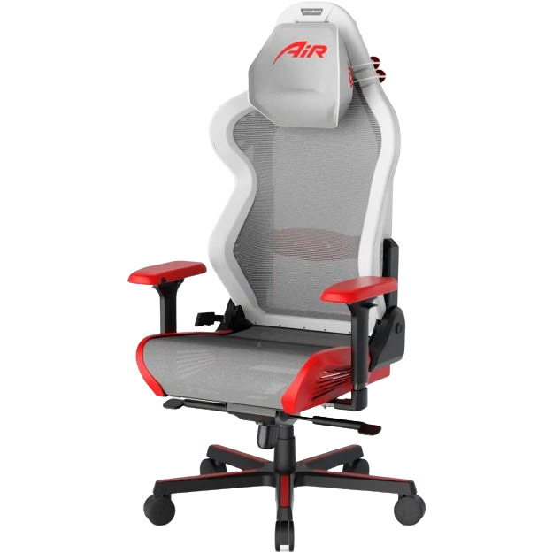 Кресло DXRACER Air PRO White-Red (AIR-R1S-WRN.G-B3-NVF) Материал обивки ткань