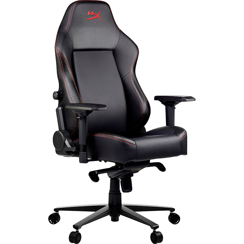 Кресло HYPERX STEALTH Black (367501) Материал обивки кожзаменитель