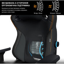 Кресло Anda Seat Kaiser 3 Size XL Black Fabric (AD12YDC-XL-01-B-CF)