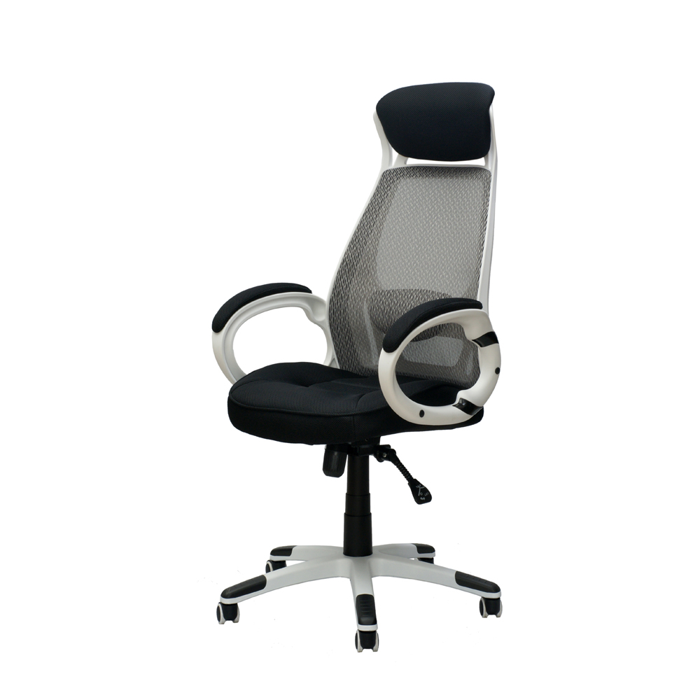 Кресло руководителя SPECIAL4YOU Briz (E0451) white/black Тип для руководителя