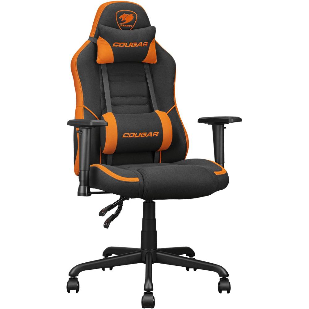 Кресло COUGAR Fusion SF Black Orange (4710483775185) Материал обивки ткань