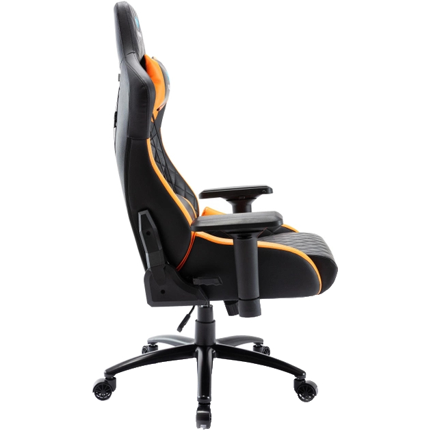 Кресло AULA F1031 Black/Orange Материал корпуса металл