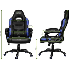 Кресло GAMEMAX GCR07-Nitro Concepts Blue