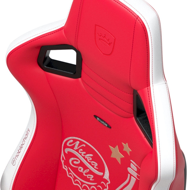 Кресло NOBLECHAIRS EPIC Fallout Nuka-Cola Edition (NBL-PU-FNC-001) Вторичный цвет белый