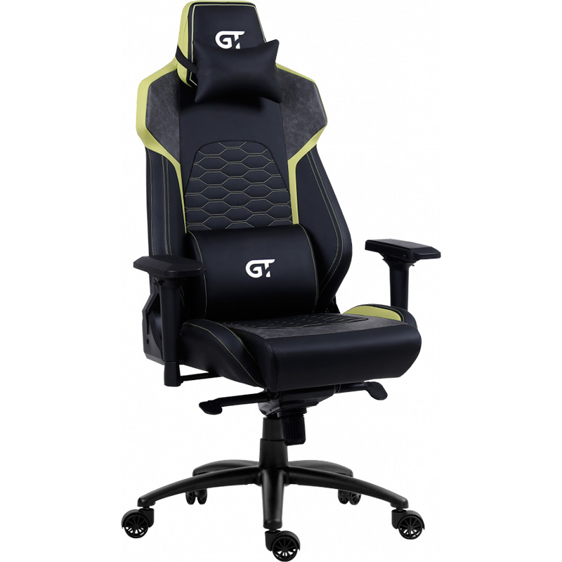 Крісло GT RACER X-8702 Black/Gray/Mint Тип для геймера