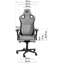Крісло GT RACER X-8005 Dark Gray