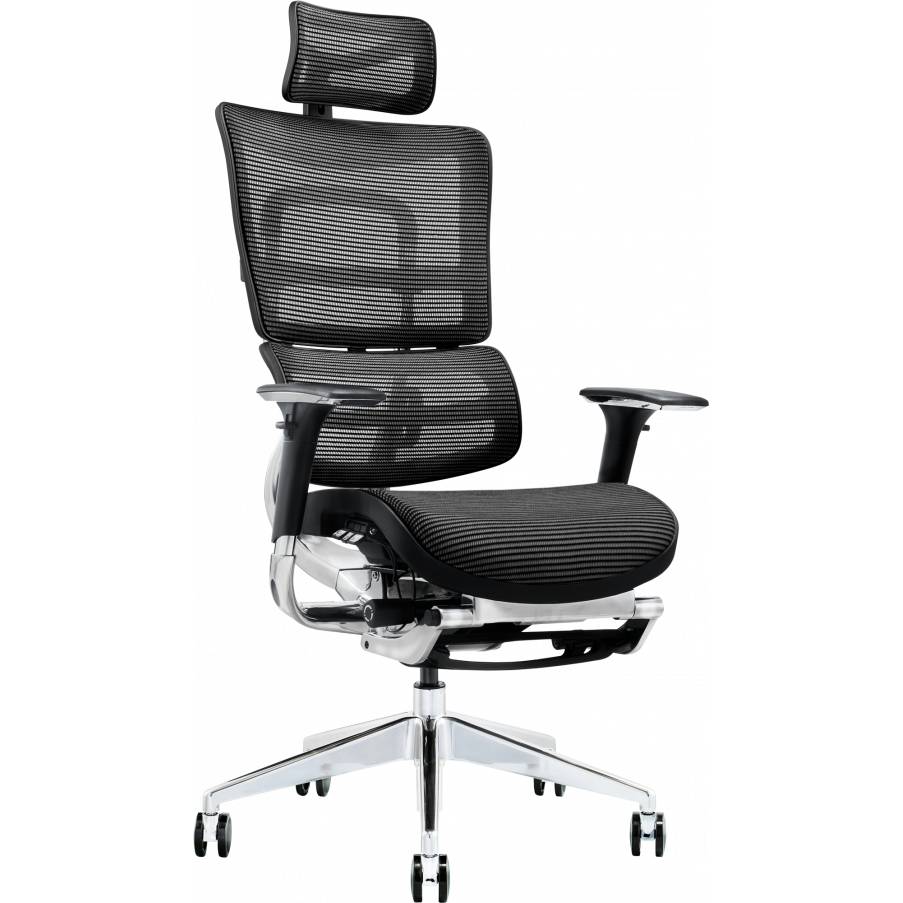 Крісло GT RACER X-801L Black (W-21) Тип для керівника