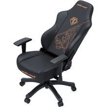 Кресло ANDA SEAT Phantom 3 Tiger edition Black PVC Size L (AD18Y-14-B-PV/C)