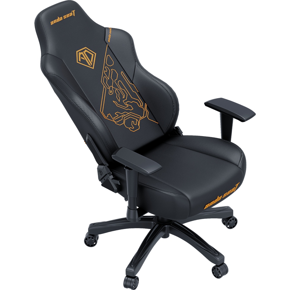 Внешний вид Кресло ANDA SEAT Phantom 3 Tiger edition Black PVC Size L (AD18Y-14-B-PV/C)