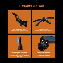 Кресло ANDA SEAT Phantom 3 Tiger edition Black PVC Size L (AD18Y-14-B-PV/C)