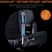 Кресло ANDA SEAT Phantom 3 Tiger edition Black PVC Size L (AD18Y-14-B-PV/C)