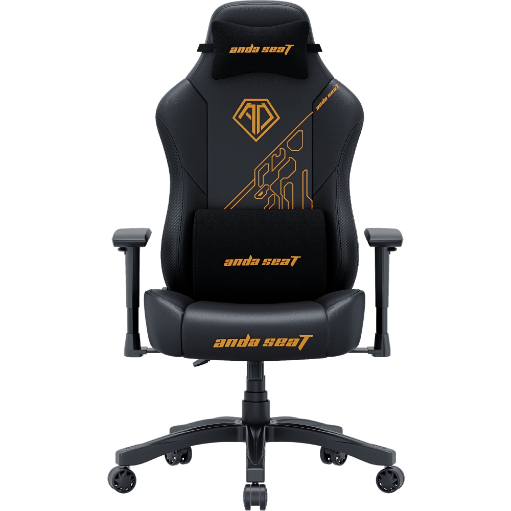 Кресло ANDA SEAT Phantom 3 Tiger edition Black PVC Size L (AD18Y-14-B-PV/C)