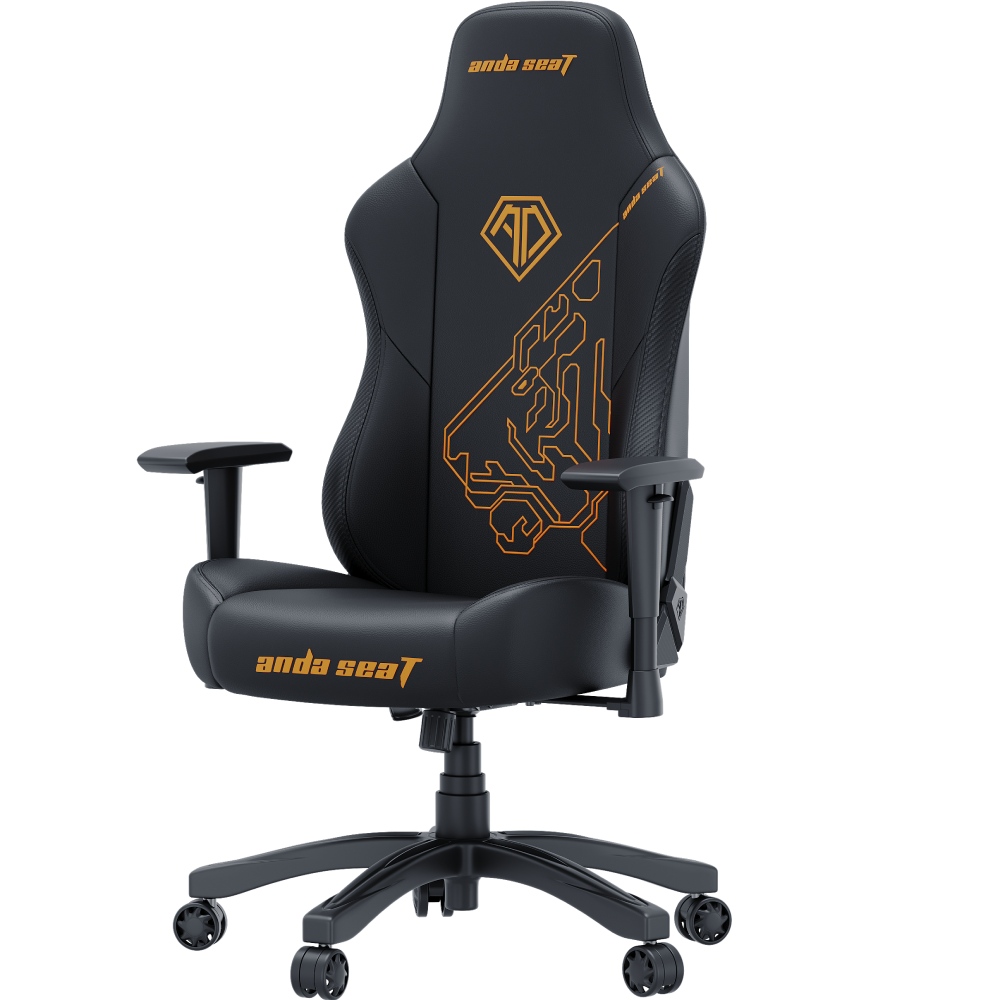 Кресло ANDA SEAT Phantom 3 Tiger edition Black PVC Size L (AD18Y-14-B-PV/C) Материал корпуса нейлон