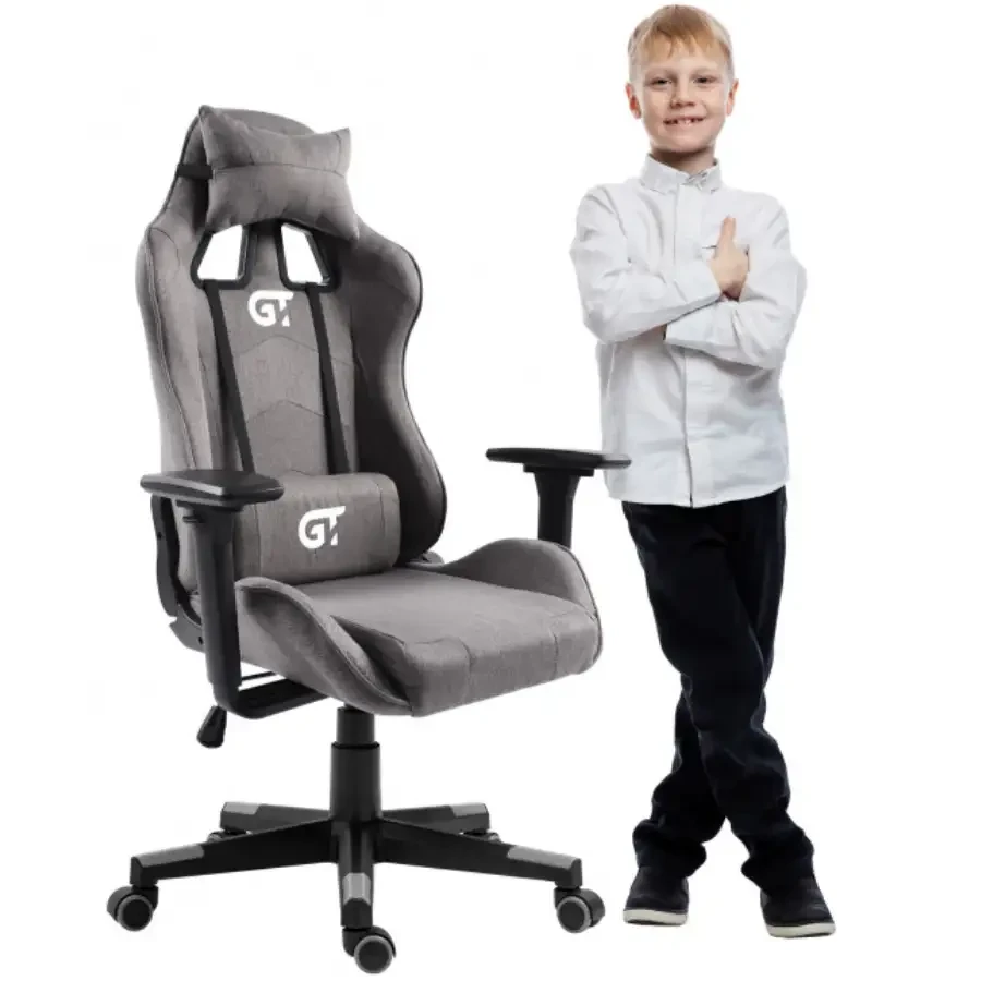Покупка Крісло GT RACER X-5934-B Kids Fabric Gray Дитяче