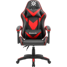 Крісло DEFENDER xCom Black/Red (64337)